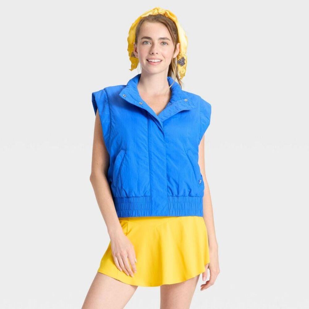 JoyLab - Women's Game Day Vest - JoyLab Mid Blue S Mid Blue